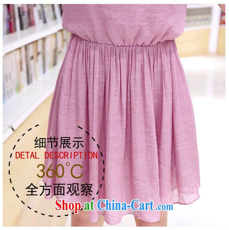 Be blackspots Meiby 2015 spring and summer new dresses Korean Beauty sleeveless small fresh dresses cotton in the long 8702 pink XXL the belt pictures, price, brand platters! Elections are good character, the national distribution, so why buy now enjoy more preferential! Health