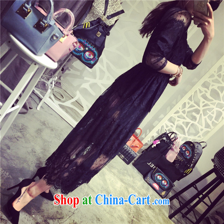 Yu's Sin City 2015 New, and indeed increase, female fat mm spring and summer decoration, graphics thin solid lace dresses 4 XL recommends that you 165 - 200 Jack pictures, price, brand platters! Elections are good character, the national distribution, so why buy now enjoy more preferential! Health