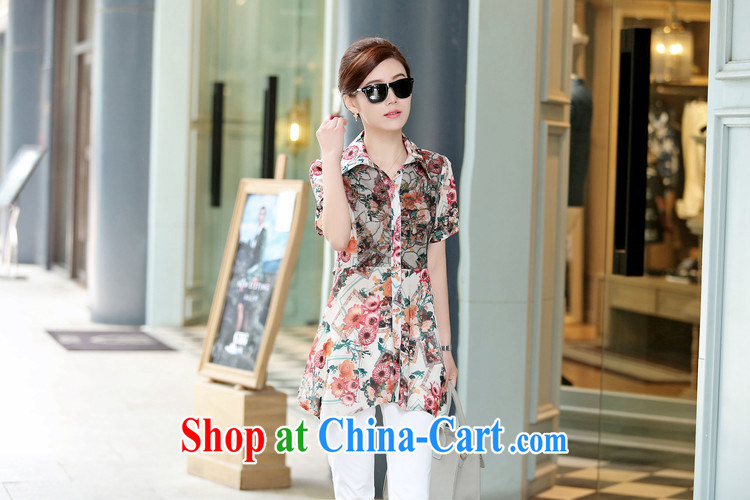 Arrogant season summer 2015 new, middle-aged and older fancy shirt female short-sleeved large, middle-aged shirt jacket green XXXL pictures, price, brand platters! Elections are good character, the national distribution, so why buy now enjoy more preferential! Health