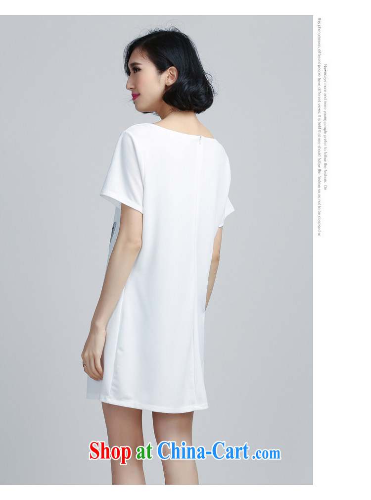 Song Meng Yin Yue XL female 2015 summer new, hot drill video thin dresses Y 6068 white 4XL (165 - 180 ) jack pictures, price, brand platters! Elections are good character, the national distribution, so why buy now enjoy more preferential! Health