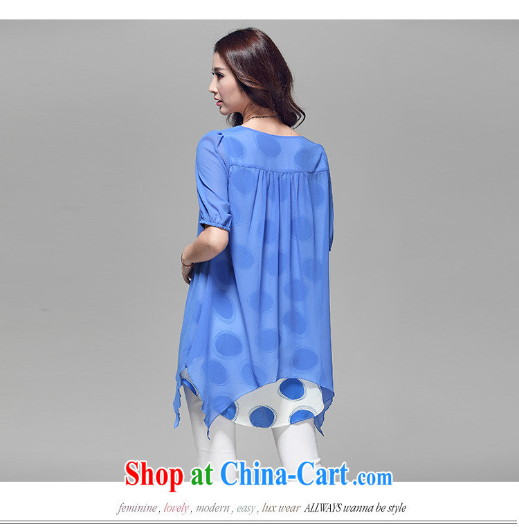 Speaking at summer 2015 New pearl snow woven large numbers leave two collision color wave point snow woven shirts blue XXL pictures, price, brand platters! Elections are good character, the national distribution, so why buy now enjoy more preferential! Health