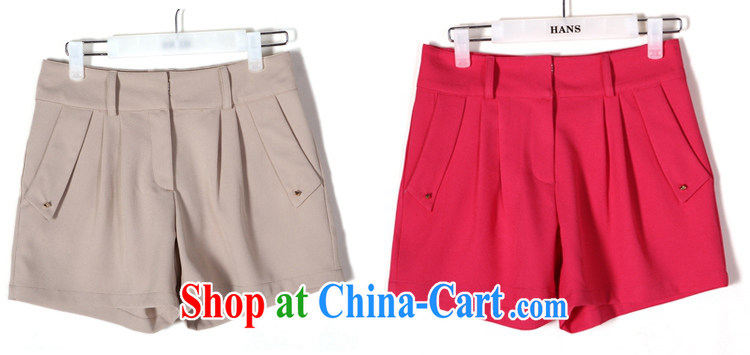 Iraq, the 2015 summer new, larger female shorts hot pants thick mm video thin Korean summer summer, thick sister solid color 2148 rose red XXXXL pictures, price, brand platters! Elections are good character, the national distribution, so why buy now enjoy more preferential! Health