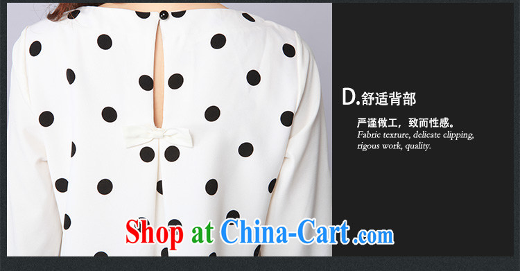 Yu-wei SIA 2015 spring and summer new products, female wave point-floral dresses Korean minimalist atmospheric graphics thin cotton the dresses girls T-shirt, white point 4 XL (165 - 180 ) jack pictures, price, brand platters! Elections are good character, the national distribution, so why buy now enjoy more preferential! Health