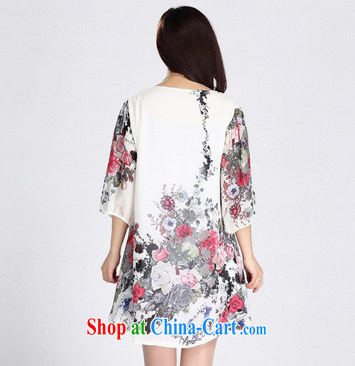 The line spend a lot code female Korean small fresh and decent water and ink stamp with 7 sub-cuff loose snow woven dresses and indeed intensify dresses 5 L 1 white ink stamp 3XL pictures, price, brand platters! Elections are good character, the national distribution, so why buy now enjoy more preferential! Health