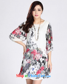 The line spend a lot code female Korean small fresh and decent water and ink stamp with 7 sub-cuff loose snow woven dresses and indeed intensify dresses 5 L 1 white ink stamp 3XL pictures, price, brand platters! Elections are good character, the national distribution, so why buy now enjoy more preferential! Health
