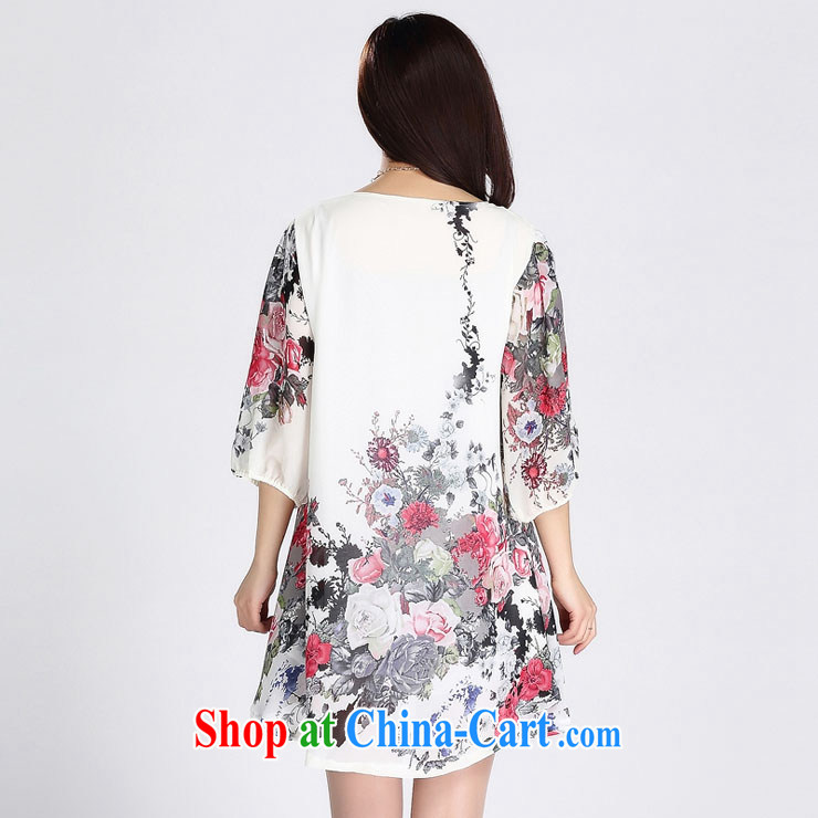 The line spend a lot code female Korean small fresh and decent water and ink stamp with 7 sub-cuff loose snow woven dresses and indeed intensify dresses 5 L 1 white ink stamp 3XL pictures, price, brand platters! Elections are good character, the national distribution, so why buy now enjoy more preferential! Health