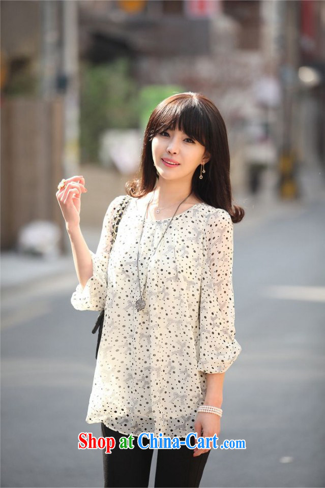 blue and purple new 2015 Korean version thick mm larger loose 100 ground graphics thin floral 7 snow cuff woven shirts temperament female 9022 black L pictures, price, brand platters! Elections are good character, the national distribution, so why buy now enjoy more preferential! Health
