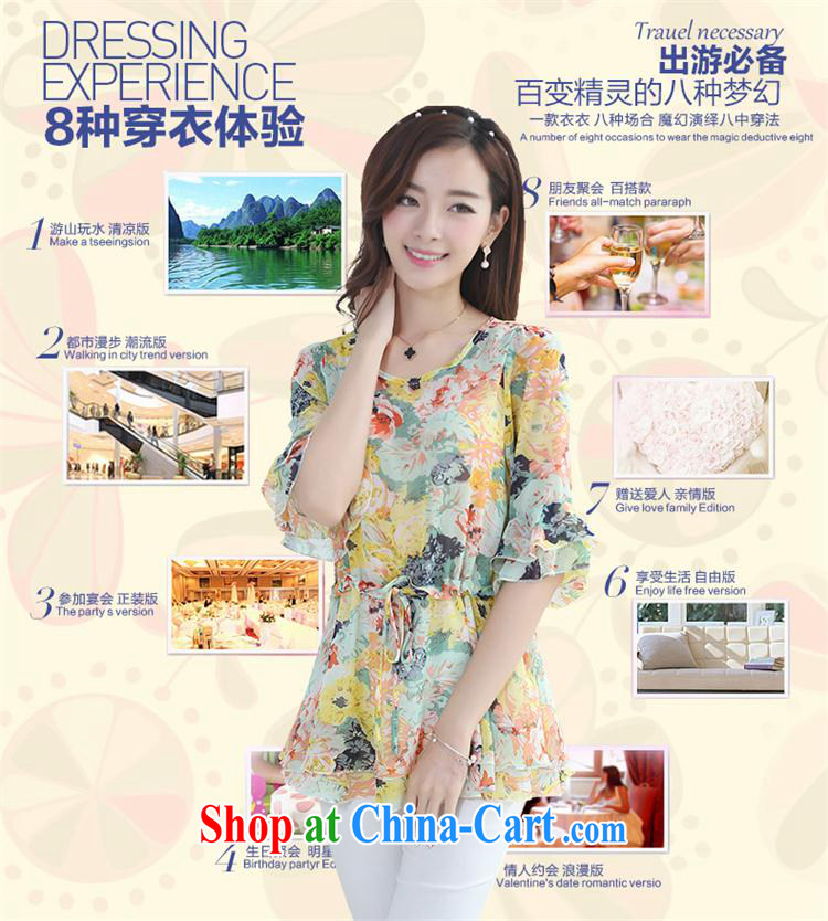 The OSCE, summer 2015 new stamp snow woven shirts round-collar short-sleeve T-shirts Solid small floral shirt larger women perfume 8890 XXL pictures, price, brand platters! Elections are good character, the national distribution, so why buy now enjoy more preferential! Health