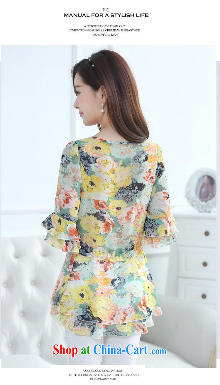 The OSCE, summer 2015 new stamp snow woven shirts round-collar short-sleeve T-shirts Solid small floral shirt larger women perfume 8890 XXL pictures, price, brand platters! Elections are good character, the national distribution, so why buy now enjoy more preferential! Health