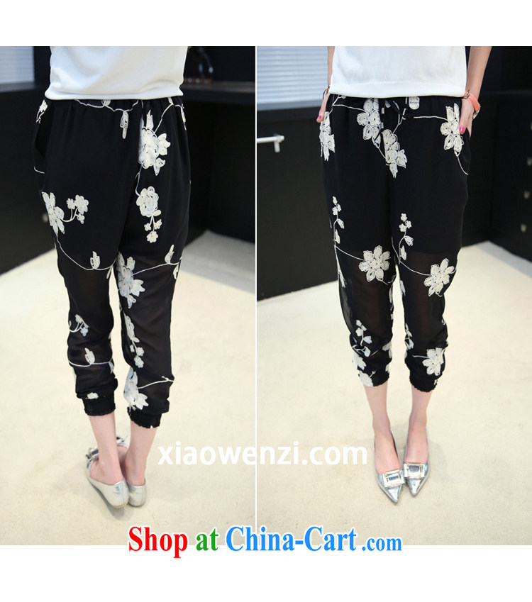 o Ya-ting 2015 New, and indeed increase, women with thick mm Spring and Summer Snow woven trousers video thin Harlan pants 331 black 4XL recommends that you 160 - 180 Jack pictures, price, brand platters! Elections are good character, the national distribution, so why buy now enjoy more preferential! Health