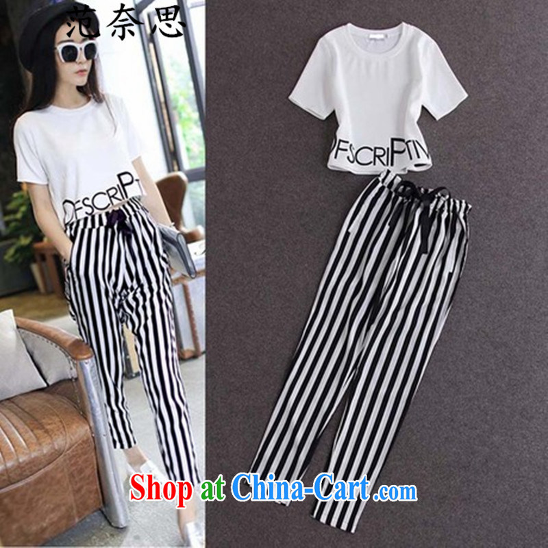 stars, with women with small fragrant wind stylish short-sleeve shirt T streaks, trouser press and Leisure package female picture color S, van, Cisco (VANNIES), shopping on the Internet