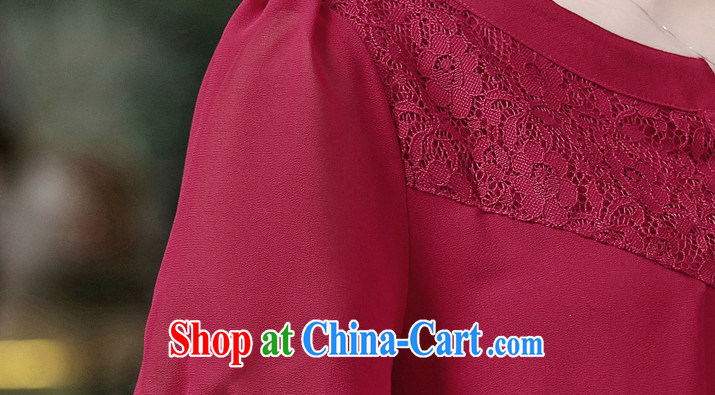 In accordance with his 2015 figure skating new summer Korean female shirt beauty and stylish lace stitching double flouncing, with large, snow-woven shirts D Uhlans on 56,523 3 XL pictures, price, brand platters! Elections are good character, the national distribution, so why buy now enjoy more preferential! Health