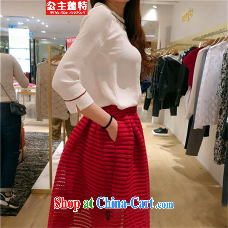 Princess Puntland 20,152 piece dresses dress graphics thin lady 7 Cuff Kit skirt red XL Princess Negroponte (Princess punt), online shopping