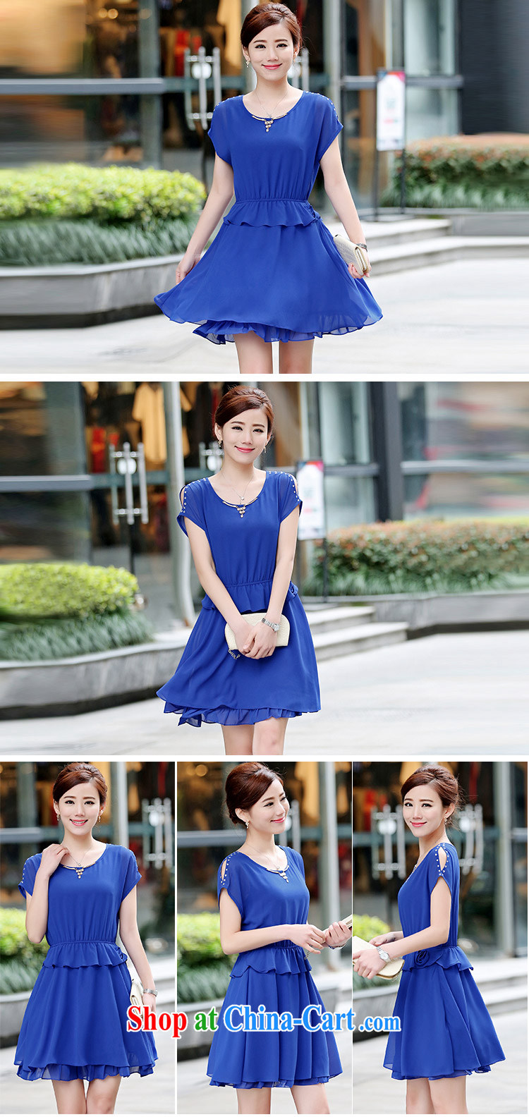 Also, Sin 2015 new female snow woven dresses summer decoration, Korean video thin short-sleeved shirt, blue XXXL pictures, price, brand platters! Elections are good character, the national distribution, so why buy now enjoy more preferential! Health