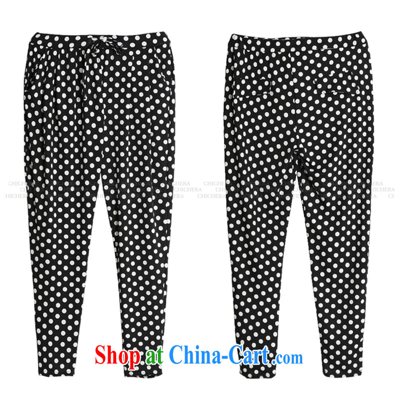 Women of 2015 workshop on the European site summer New Wave, loose the code back in casual pants, pants a Soft High stretch thick mm summer is indeed the greater the Point Package 4 XL recommendations 165 - 180 jack, female square (SUNVFANG), and, on-line shopping