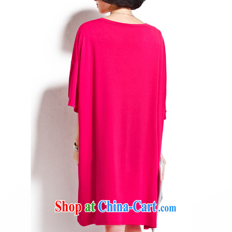 1000 double Yi Su-spring and summer, the code on the MM is indeed more relaxed dress casual T pension ZM 6860 the big red code is code, 1000 double Yi Su, shopping on the Internet