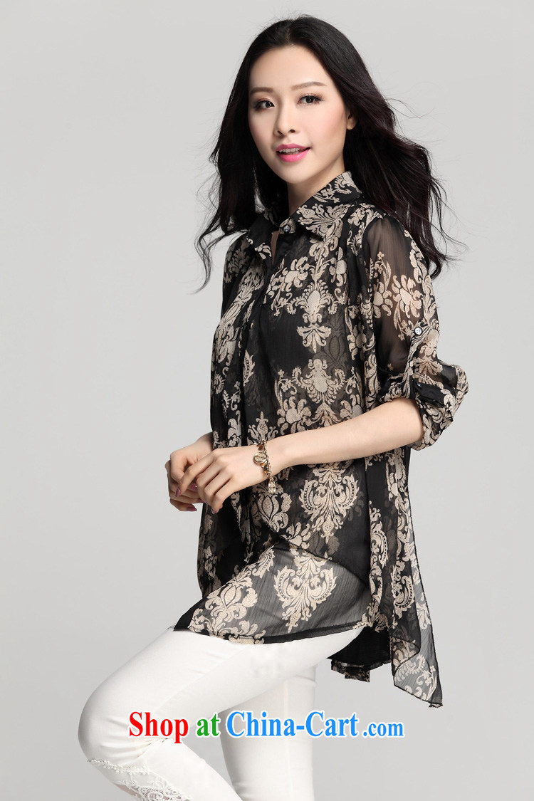tea wafted Yu 2015 spring and summer new female long-sleeved creases snow woven shirts Stamp Duty Spring Loaded multi-layer stitching loose the code purple shirt XXXL pictures, price, brand platters! Elections are good character, the national distribution, so why buy now enjoy more preferential! Health