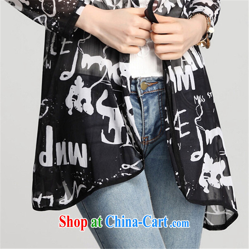 tea wafted feather spring 2015 Women's clothes new, sunscreen, long-sleeved sweater, long, a larger network by the T-shirt, jacket shawl beach ultra-thin letter XXXL, tea wafted feathers, and, on-line shopping