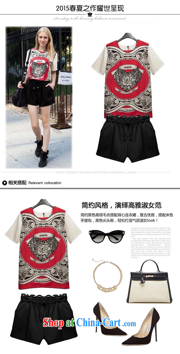 Tang year 2015 summer the code package sport and leisure female T pension two-piece short sleeve loose shorts the Color/8030 XL 3 150 - 160 Jack left and right pictures, price, brand platters! Elections are good character, the national distribution, so why buy now enjoy more preferential! Health