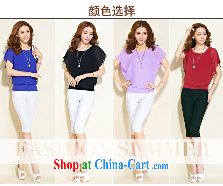 Jacob Amman to 2015 spring and summer new female snow woven shirts loose short-sleeved shirt T graphics thin shirt solid T-shirt 8828 purple XXXXL pictures, price, brand platters! Elections are good character, the national distribution, so why buy now enjoy more preferential! Health