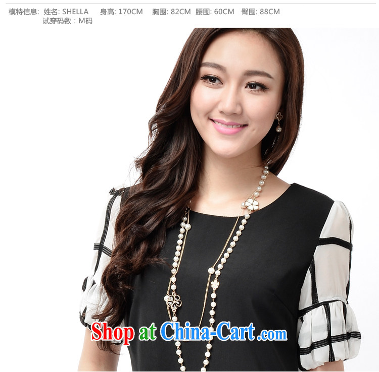 Sun Flower and indeed increase, female 2015 summer mm thick graphics thin 200 Jack stylish stitching snow woven cuff-yi TYH 6806 black 5 XL pictures, price, brand platters! Elections are good character, the national distribution, so why buy now enjoy more preferential! Health