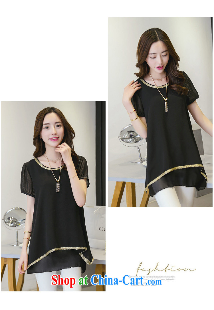 Chou Lien-hsiang Chi 2015 summer new Korean relaxed beauty, long leave two snow woven shirts, necklaces DM 05 black S pictures, price, brand platters! Elections are good character, the national distribution, so why buy now enjoy more preferential! Health