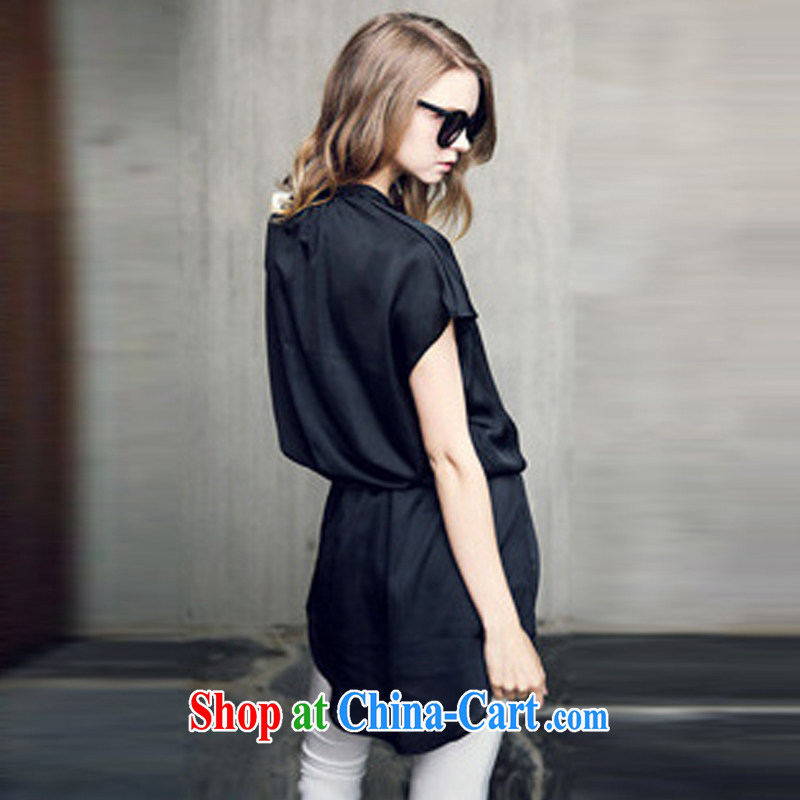Tang year summer new, the United States and Europe, female short-sleeve snow woven shirts two-piece loose T pension package + leisure 7 pants snow woven shirt + 7 pants/1729 2 XL 135 - 145 jack, Tang, and shopping on the Internet