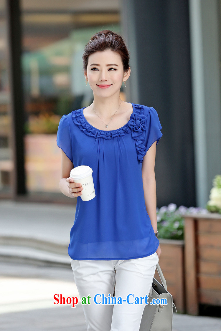 2015 spring new, larger women with a 30 - 40-year-old mother with long-sleeved snow woven shirts female middle-aged T shirt lace T-shirt maroon L pictures, price, brand platters! Elections are good character, the national distribution, so why buy now enjoy more preferential! Health