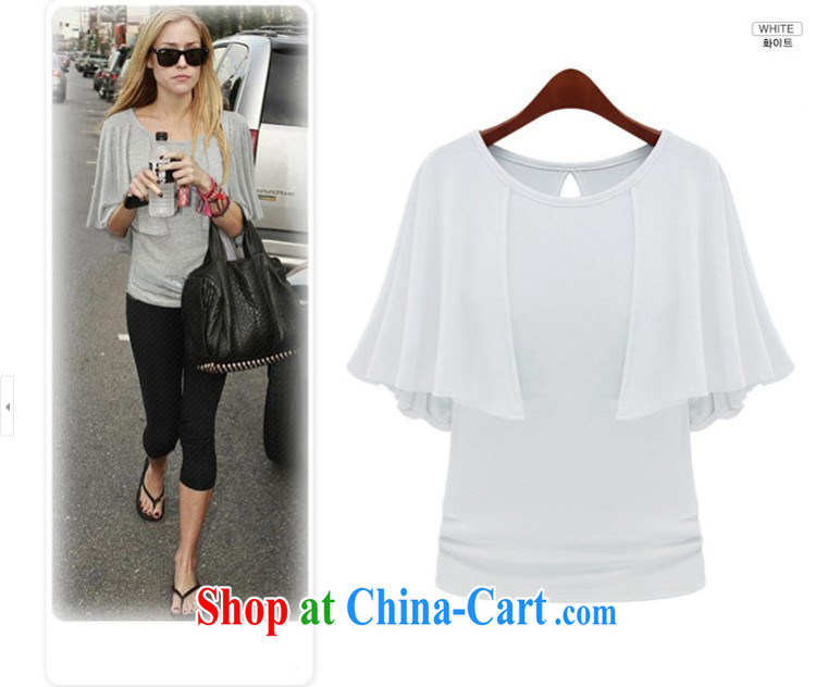 Love flying in Europe and by 2015 the Code women thick MM and indeed increase, female Summer Snow woven T-shirts female short-sleeved light gray code XXXXL pictures, price, brand platters! Elections are good character, the national distribution, so why buy now enjoy more preferential! Health