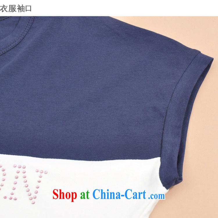 Love waving 20,157 pants sportswear Leisure package girls summer Korean liberal movement with short-sleeved sweater navy blue XXL pictures, price, brand platters! Elections are good character, the national distribution, so why buy now enjoy more preferential! Health