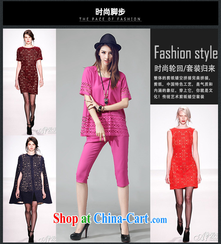 Szili and Macedonia is indeed increasing, female Kit 2015 mm thick summer new stylish cutouts Openwork snow woven package thick sister loose short-sleeved snow 7 woven pants Kit red XXXXL pictures, price, brand platters! Elections are good character, the national distribution, so why buy now enjoy more preferential! Health