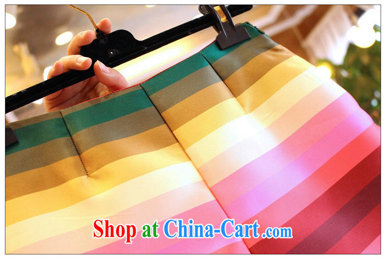Purple long-sun Korean summer new, two-piece and indeed increase, female fat mm cartoon short-sleeved T shirt T-shirt + Rainbow striped short pants 7249 #3 XL 150 - 160 Jack left and right pictures, price, brand platters! Elections are good character, the national distribution, so why buy now enjoy more preferential! Health