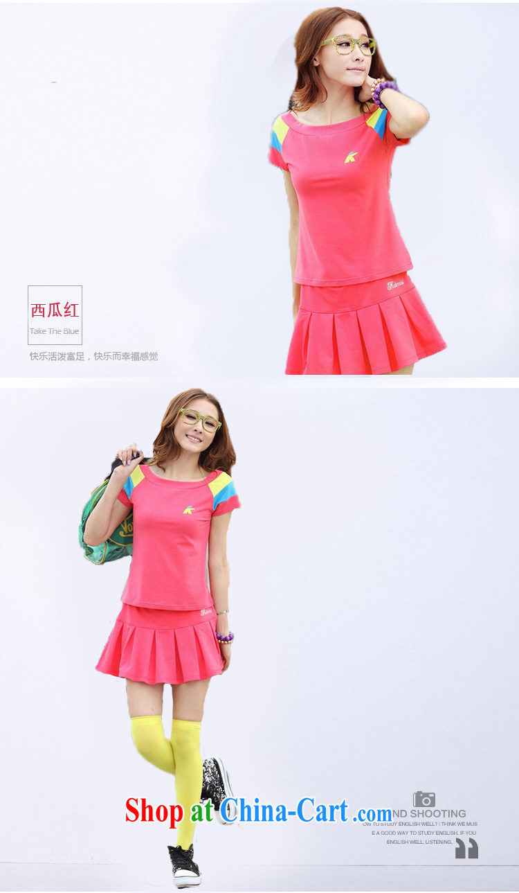 100 Of The 2015 real-time a summer Korean spelling color trendy, young girls who dress casual tennis clothes campaign skirt Kit high-end custom! In the Pre-IPO Share Option Scheme. watermelon red XXL pictures, price, brand platters! Elections are good character, the national distribution, so why buy now enjoy more preferential! Health