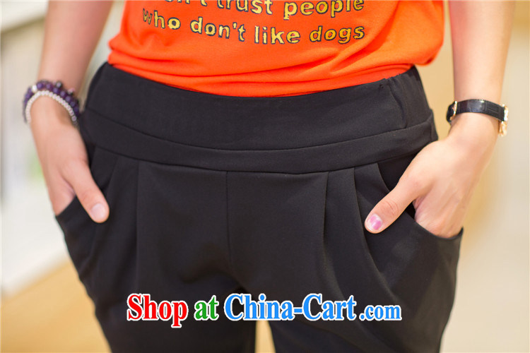 Summer 2015 new, thick mm maximum code female graphics thin beauty high pop-up 7 pants thick sister and indeed increase black XXXL pictures, price, brand platters! Elections are good character, the national distribution, so why buy now enjoy more preferential! Health