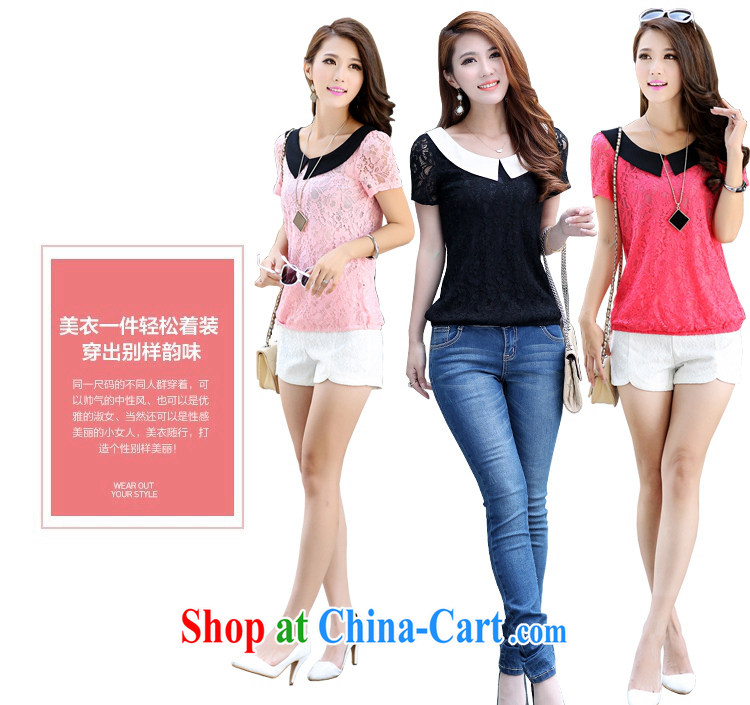 The ZORMO code female 2015 summer new, dolls for the code lace shirt thick mm and indeed XL T-shirts watermelon red XXXL pictures, price, brand platters! Elections are good character, the national distribution, so why buy now enjoy more preferential! Health