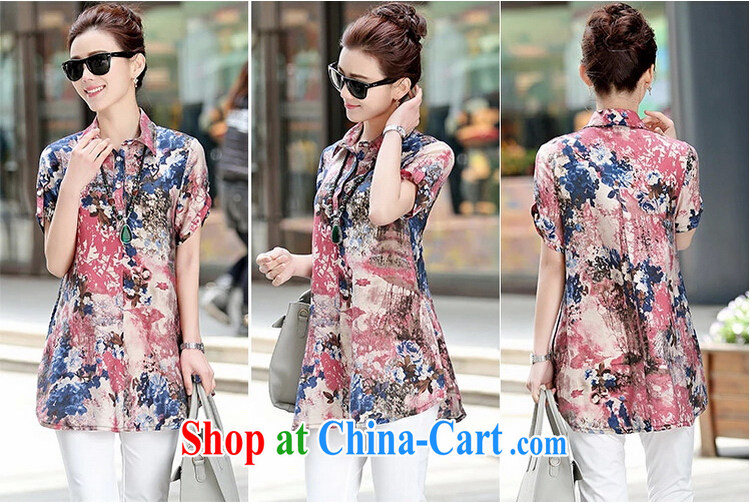 mm thick summer 2015 new blouses short-sleeved stamp the code female loose video thin, long shirt mom with older women new saffron XXXL recommendations 155 - 170 Jack pictures, price, brand platters! Elections are good character, the national distribution, so why buy now enjoy more preferential! Health