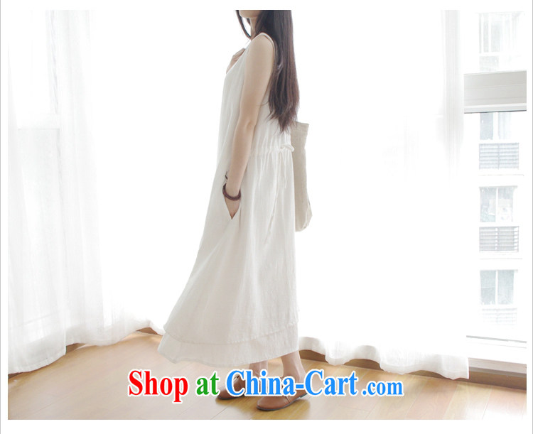 Princess Ponte 2015, female arts, with generous large solid color vest straps long skirt cotton Ma dresses light green L pictures, price, brand platters! Elections are good character, the national distribution, so why buy now enjoy more preferential! Health