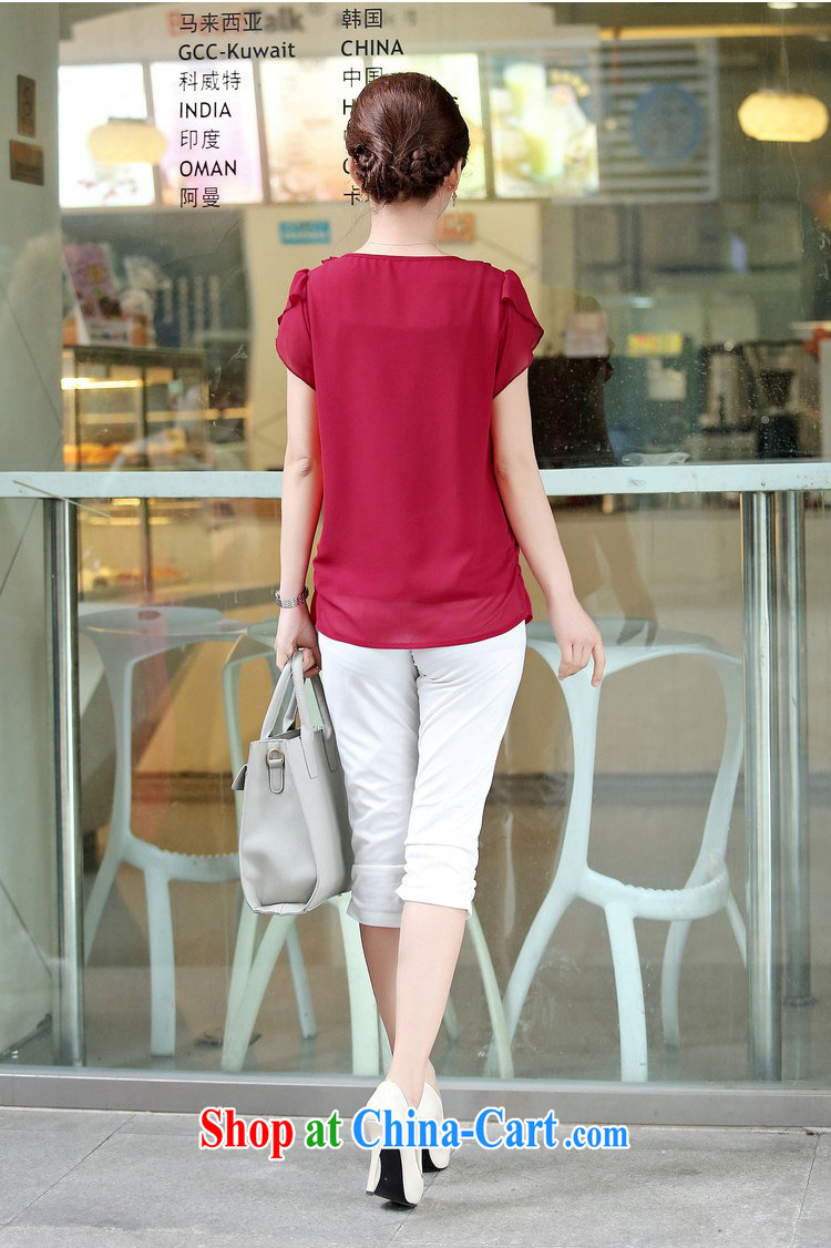 mm thick summer 2015 new female Korean version round-collar short-sleeved Solid Color loose video thin large code female snow woven shirts small shirts women T-shirt, older women with new green XXXL recommendations 130 - 145 Jack pictures, price, brand platters! Elections are good character, the national distribution, so why buy now enjoy more preferential! Health