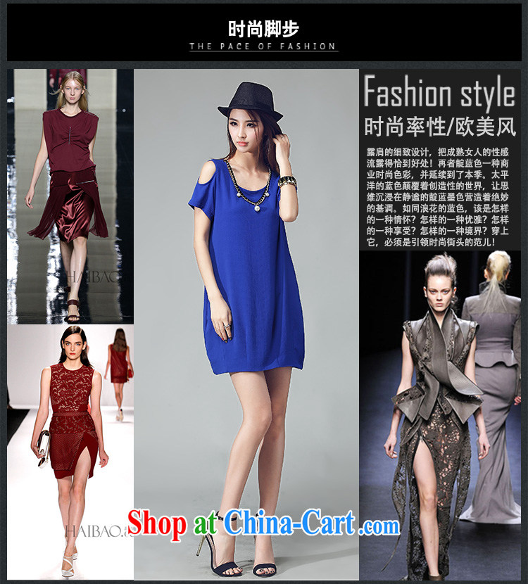 Szili and Macedonia is indeed increasing, women summer 2015 new mm thick stylish graphics thin bare shoulders dress thick sister short-sleeved snow spinning lantern skirt simplicity personalized black XXXXL pictures, price, brand platters! Elections are good character, the national distribution, so why buy now enjoy more preferential! Health