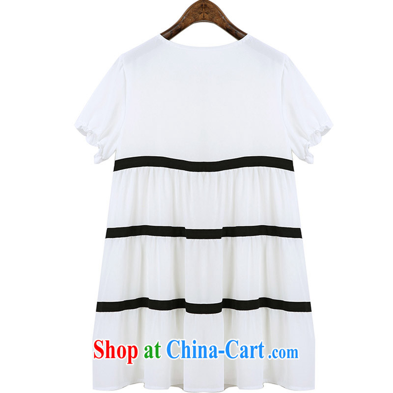 Terrace, Western Europe and the United States, the girl with the long, loose spell-color short-sleeved snow woven shirts women 2015 New Spring Summer A Type T-shirt C 1927 white 4XL 165 - 180 jack, 1000 field and the United States, and, on-line shopping