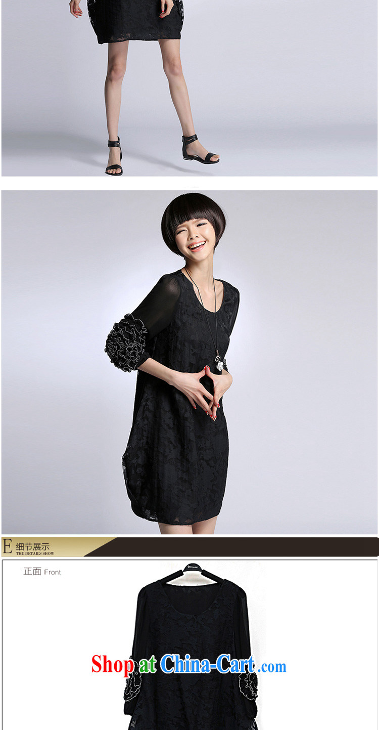 In short, the 2015 will be in Europe and America, new thick mm and indeed intensify, loose video thin long european root yarn jacquard dresses J 799 black 4XL pictures, price, brand platters! Elections are good character, the national distribution, so why buy now enjoy more preferential! Health