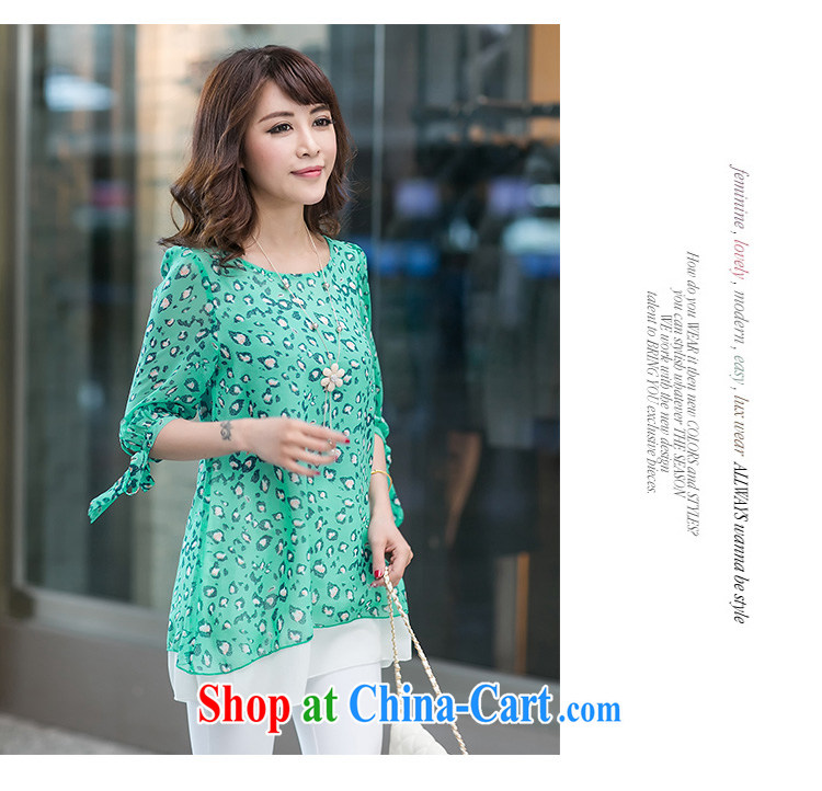 Van Gogh, the larger female 2015 new female spring stamp duty cuff in spring and summer snow woven shirts female fat, video thin women leave the snow-woven short-sleeved girls T-shirt orange 4 XL pictures, price, brand platters! Elections are good character, the national distribution, so why buy now enjoy more preferential! Health