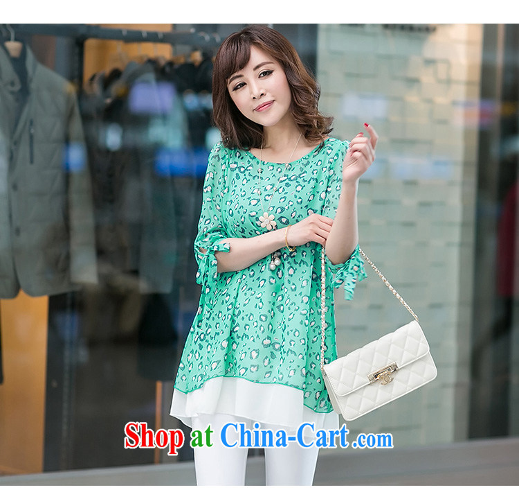 Van Gogh, the larger female 2015 new female spring stamp duty cuff in spring and summer snow woven shirts female fat, video thin women leave the snow-woven short-sleeved girls T-shirt orange 4 XL pictures, price, brand platters! Elections are good character, the national distribution, so why buy now enjoy more preferential! Health