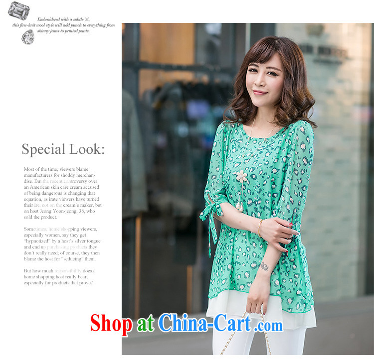 Van Gogh, the larger female 2015 new female spring stamp duty cuff in spring and summer snow woven shirts female fat, video thin women leave the snow-woven short-sleeved girls T-shirt orange 4 XL pictures, price, brand platters! Elections are good character, the national distribution, so why buy now enjoy more preferential! Health