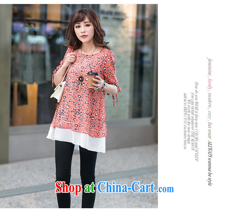 Van Gogh, the larger female 2015 new female spring stamp duty cuff in spring and summer snow woven shirts female fat, video thin women leave the snow-woven short-sleeved girls T-shirt orange 4 XL pictures, price, brand platters! Elections are good character, the national distribution, so why buy now enjoy more preferential! Health