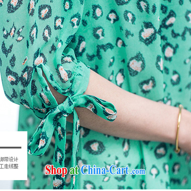 Van Gogh, the larger female 2015 new female spring stamp duty cuff in spring and summer snow woven shirts female fat, video thin women leave the snow woven short-sleeve girls T-shirt orange 4 XL, Catherine Van Gogh, and, shopping on the Internet