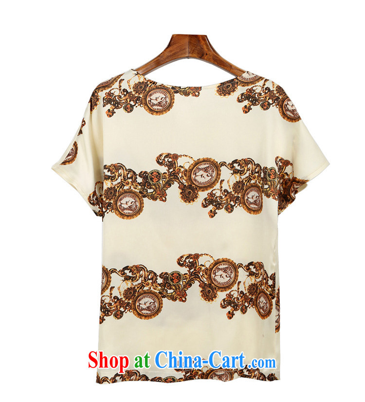 Terrace, Western Europe and the United States, the female loose short-sleeved stamp snow woven shirts women 2015 spring and summer, solid T-shirt T-shirt picture color 4 XL 165 - 180 Jack left and right pictures, price, brand platters! Elections are good character, the national distribution, so why buy now enjoy more preferential! Health