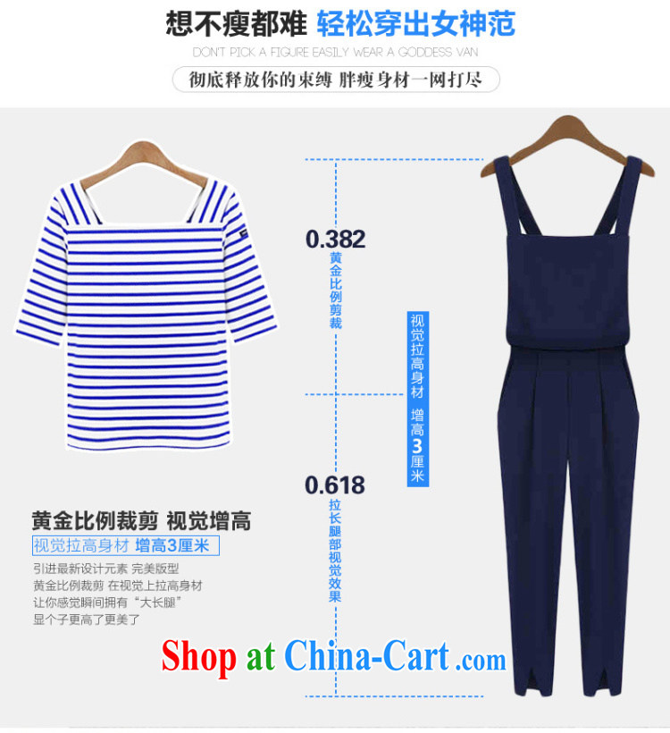 First economy summer sun new, the United States and Europe, female and stylish lounge two-piece with streaks T cotton shirt T-shirt + 100 ground strap trousers 9 trousers 1543 #3 XL 150 - 160 Jack left and right pictures, price, brand platters! Elections are good character, the national distribution, so why buy now enjoy more preferential! Health