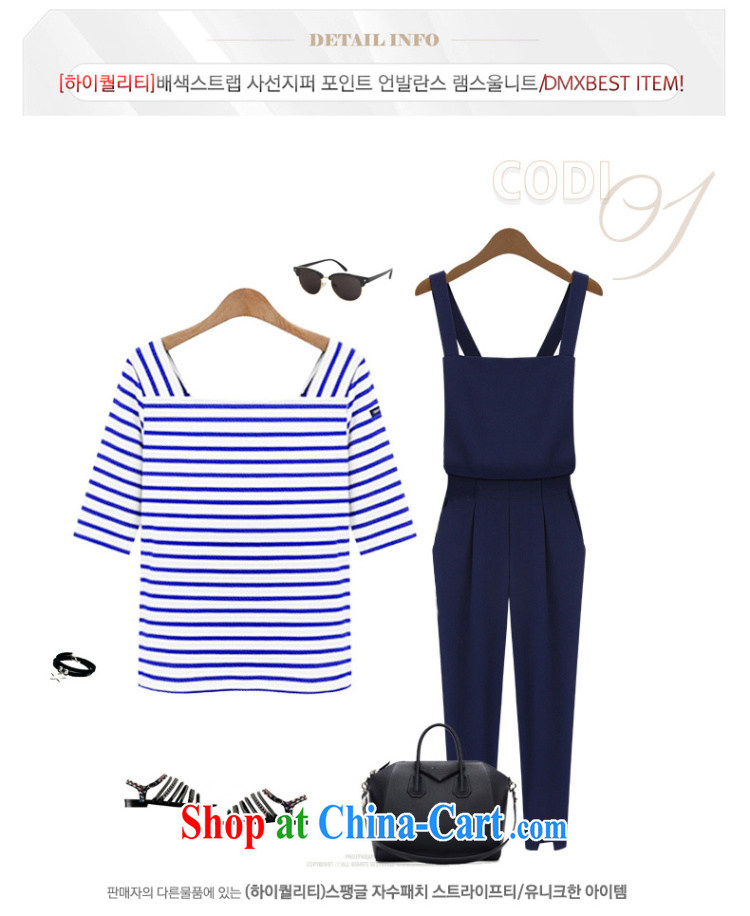 First economy summer sun new, the United States and Europe, female and stylish lounge two-piece with streaks T cotton shirt T-shirt + 100 ground strap trousers 9 trousers 1543 #3 XL 150 - 160 Jack left and right pictures, price, brand platters! Elections are good character, the national distribution, so why buy now enjoy more preferential! Health