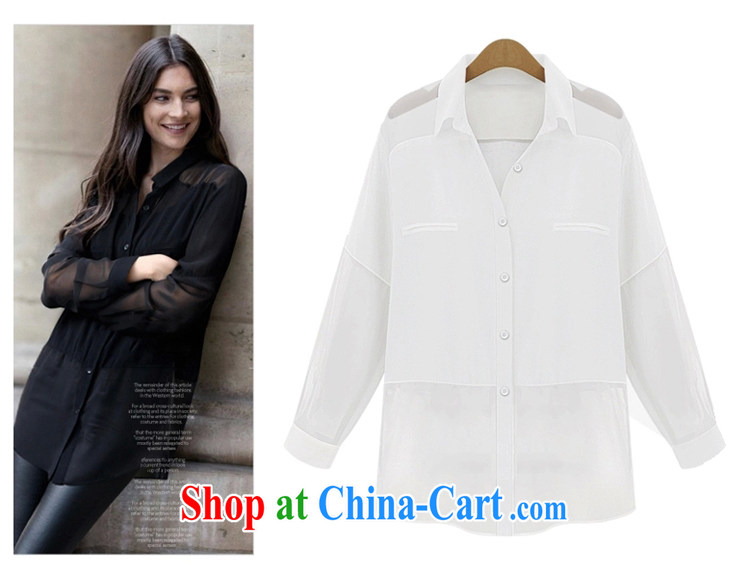 taste in Gangnam-gu 2015 summer mm thick larger female thin ice woven shirts and indeed increase code 200 Jack long sleeved shirt solid shirt 209 white 5 XL pictures, price, brand platters! Elections are good character, the national distribution, so why buy now enjoy more preferential! Health